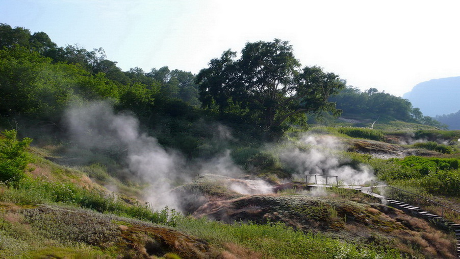 One-day excursion to the Valley of Geysers and Uzon caldera