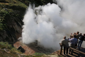 One-day excursion to the Valley of Geysers and Uzon caldera